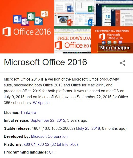 Microsoft office word 2016 v15.25 activated with crack for mac